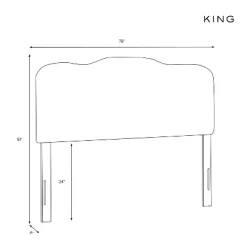 Seville Faux Silk Upholstered Headboard - Skyline Furniture -Cozy Living Deals Store GUEST 010943fe 4aa5 4b41 9092 0051775d4c19