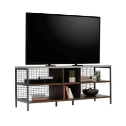 Market Commons TV Stand For TVs Up To 60" Walnut - Sauder -Cozy Living Deals Store GUEST 012b2a13 49c4 4162 90a5 1b6858fcbb41