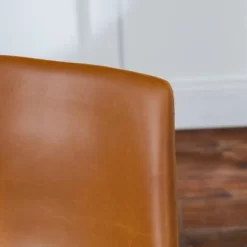 Set Of 2 Laslo Modern Upholstered Faux Leather Dining Chairs - Saracina Home -Cozy Living Deals Store GUEST 01a56aa2 de82 4035 962c cb49ef2b10bd