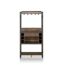 Orella Rustic Baker's Rack Reclaimed Oak - MiBasics -Cozy Living Deals Store GUEST 0226988d 53f1 4ca4 b8cb a4cae353aabc