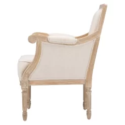 Chavanon Wood & Linen Traditional French Accent Chair Light Beige - Baxton Studio 6 Chavanon Wood & Linen Traditional French Accent Chair Light Beige - Baxton Studio -Cozy Living Deals Store GUEST 024effc9 2762 404d af48 23c01f3274e2