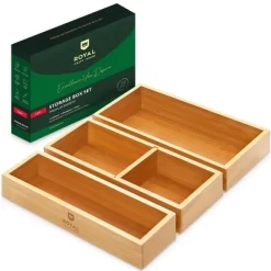 Royal Craft Wood Universal Bamboo Storage Box Set 16 Royal Craft Wood Universal Bamboo Storage Box Set -Cozy Living Deals Store GUEST 0275c963 a4ea 48e2 ba8f 6dc40bdcb2f9
