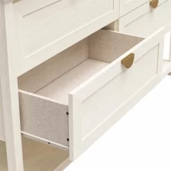 Primrose Wide 4 Drawer Dresser With Lower Shelf - Mr. Kate -Cozy Living Deals Store GUEST 0325f1ca 2243 4694 bf5d 3b1f03099d29