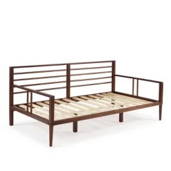 Mid Century Modern Solid Wood Spindle Daybed - Saracina Home 19 Mid Century Modern Solid Wood Spindle Daybed - Saracina Home -Cozy Living Deals Store GUEST 03589d72 727c 4275 b0fa 7aa23312241d
