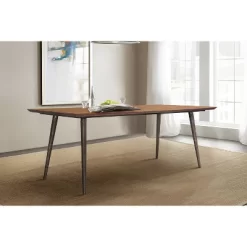 Coco Dining Table Rustic Oak/Brown - Armen Living -Cozy Living Deals Store GUEST 03902513 dbbc 478a 97bf 2b7dfc0b90cb