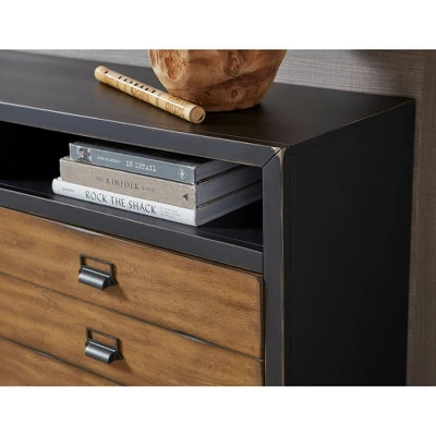 80" Payton Mid-Century TV Stand For TVs Up To 85" Black - Martin Furniture 8 80" Payton Mid-Century TV Stand For TVs Up To 85" Black - Martin Furniture - Image 8