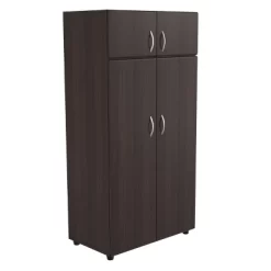 4 Door Wardrobe/Armoire Espresso - Inval -Cozy Living Deals Store GUEST 05a31474 398c 4c06 9907 803b79b9015d