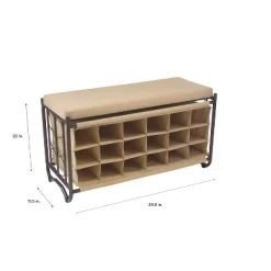 Organize It All Shoe Rack With Bench 9 Organize It All Shoe Rack With Bench -Cozy Living Deals Store GUEST 05d0b44f 2479 4e29 ae75 7b2b66909258