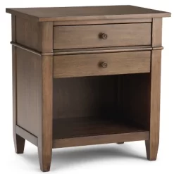 24" Sterling Solid Wood Nightstand - WyndenHall -Cozy Living Deals Store GUEST 07136a05 f93c 4f84 8768 39804b98f7fb