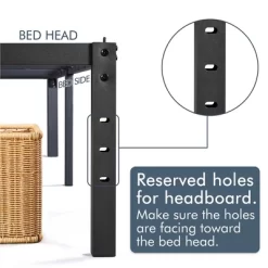 Yaheetech Metal Platform Bed Frame With Heavy Duty Steel Slat Support 19 Yaheetech Metal Platform Bed Frame With Heavy Duty Steel Slat Support -Cozy Living Deals Store GUEST 071d1363 23d5 4e9a 9ee0 9e5722520af5