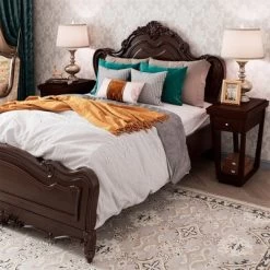 Tangkula 2 Tier End Side Table Nightstand With Drawer Shelf Rubber Wood Classic Espresso -Cozy Living Deals Store GUEST 07a3dbab 0a45 4f80 bec8 a499b413bbeb