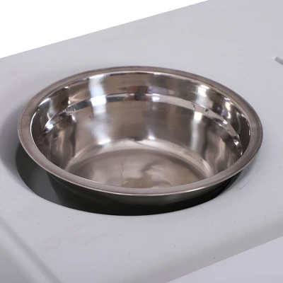 Outsunny Portable Folding Camping Table With Sink, Faucet, Dual Stainless Steel Basins, And Accessories For Fish Cleaning, 50" 5 Outsunny Portable Folding Camping Table With Sink, Faucet, Dual Stainless Steel Basins, And Accessories For Fish Cleaning, 50" - Image 5