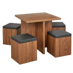 5pc Howard Dining Set With Storage Ottoman - Buylateral -Cozy Living Deals Store GUEST 0957cbe6 aa72 40d7 8b8a 2795a33fce06