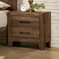 3pc Queen Quail Transitional Bedroom Set Rustic Light Walnut - HOMES: Inside + Out -Cozy Living Deals Store GUEST 09a2eb02 2c64 4339 baed 8b49fd45d347