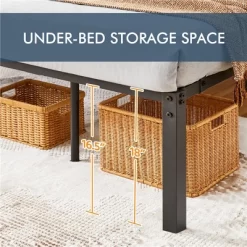 Yaheetech Metal Platform Bed Frame With Heavy Duty Steel Slat Support 18 Yaheetech Metal Platform Bed Frame With Heavy Duty Steel Slat Support -Cozy Living Deals Store GUEST 09b7f1d7 e7d6 44e6 9554 8a34d56031c7