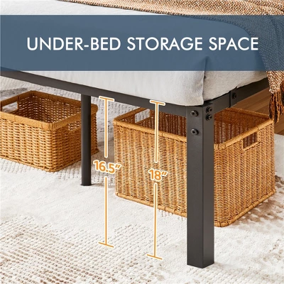 Yaheetech Metal Platform Bed Frame With Heavy Duty Steel Slat Support 6 Yaheetech Metal Platform Bed Frame With Heavy Duty Steel Slat Support - Image 6