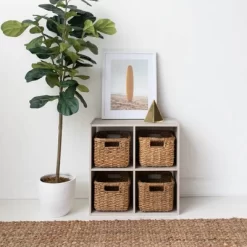 Socalle Cube Organizer Natural - Signature Design By Ashley