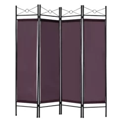 Costway 4 Panel Room Divider Privacy Screen Home Office Fabric Metal Frame -Cozy Living Deals Store GUEST 0bdb70ef 5aa4 45cc a75f de11c98f5dd5