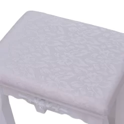 Tangkula Oval Vanity Mirror Dressing Table Beauty Dresser Cosmetics Organizer W/ Cushioned Bench 14 Tangkula Oval Vanity Mirror Dressing Table Beauty Dresser Cosmetics Organizer W/ Cushioned Bench -Cozy Living Deals Store GUEST 0cc89b6d 964c 4d41 8686 6c4e7c19f361