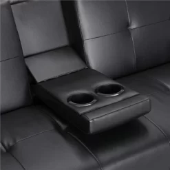 Yaheetech Convertible Faux Leather Sofa Bed Futon With Armrest -Cozy Living Deals Store GUEST 0d760525 ceb4 44fc 822a dd23461cbb55