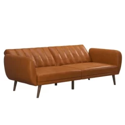 Brittany Futon Convertible Sofa Faux Leather - Novogratz 16 Brittany Futon Convertible Sofa Faux Leather - Novogratz -Cozy Living Deals Store GUEST 0dd2dc0f a9f3 45b4 9d8e 726efcb925ac