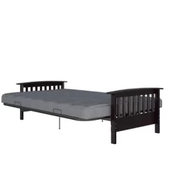 Full Brixen Wood Arm Metal Futon Frame With 6" Mattress - Room & Joy -Cozy Living Deals Store GUEST 0e9ab4ee edd0 45cf b6b2 e7516c67346b