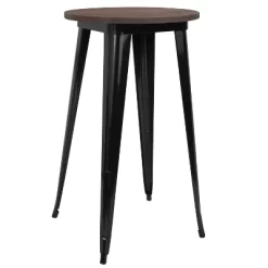 Merrick Lane 24" Round Metal Indoor Bar Height Table With Galvanized Steel Frame And Rustic Wood Top 12 Merrick Lane 24" Round Metal Indoor Bar Height Table With Galvanized Steel Frame And Rustic Wood Top -Cozy Living Deals Store GUEST 0ee7764f 459a 4c22 9da1 c45408f680ae