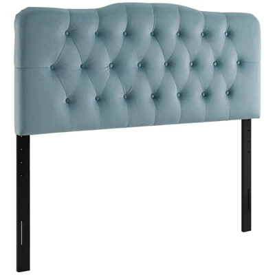 Annabel King Diamond Tufted Performance Velvet Headboard - Modway 5 Annabel King Diamond Tufted Performance Velvet Headboard - Modway - Image 5