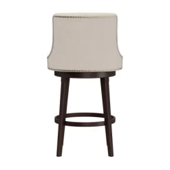 30" Halbrooke Swivel Barstool Smoke/Cream Hillsdale Furniture -Cozy Living Deals Store GUEST 0f5db7ab 2bb1 4674 932d 2f368af4f41a