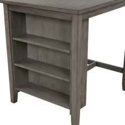 3-Piece Counter Height Dining Table Set With Storage Shelf And Padded Stools-ModernLuxe 13 3-Piece Counter Height Dining Table Set With Storage Shelf And Padded Stools-ModernLuxe -Cozy Living Deals Store GUEST 105ba3a7 1ac9 491b 8a3c 223f5968c47c