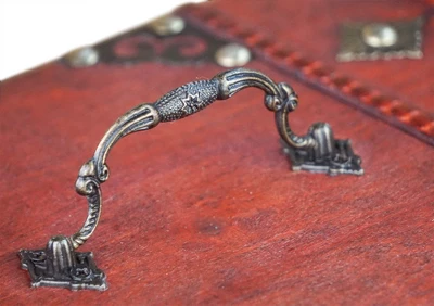 Brynnberg 9,4"x7,9"x5,9" Wooden Unique Handmade Decorative Wooden Box With Lock - Vintage 5 Brynnberg 9,4"x7,9"x5,9" Wooden Unique Handmade Decorative Wooden Box With Lock - Vintage - Image 5