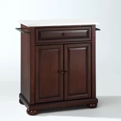Alexandria Stone Top Portable Kitchen Island/Cart - Crosley -Cozy Living Deals Store GUEST 10fd84fa 7df8 4367 90ab f10d5e7edffb