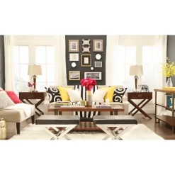 Borden Campaign Accent Table - Inspire Q -Cozy Living Deals Store GUEST 11dd150f e758 4225 b08b f6687f7cb34e