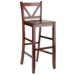 3pc Kingsgate Set Counter Height Dining Set With Bar Stools Wood/Walnut - Winsome -Cozy Living Deals Store GUEST 1206b8b9 b8bf 4541 966c eb931d9fa0b5
