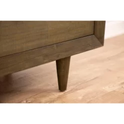 6pc Aurora Mid-Century Brown Bedroom Set With Upholstered Bed - Abbyson Living -Cozy Living Deals Store GUEST 1283677e 46a9 4293 8b6e d753d5288f9f