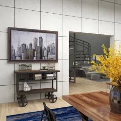 Industrial Metal Console Table Dark Black - Olivia & May -Cozy Living Deals Store GUEST 12a50cd4 701b 40c7 9da4 0db2ec248f46