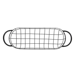 Oblong Black Metal Basket - Foreside Home & Garden -Cozy Living Deals Store GUEST 12c71218 e512 409b b319 0b7c32cd2c21