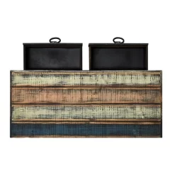 Marley Console Cabinet Distressed - Powell Company -Cozy Living Deals Store GUEST 13c8c50f 09c5 4f6c 86a2 713031933213