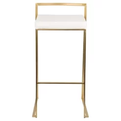 Set Of 2 31.5" Fuji Contemporary Barstools White - LumiSource 11 Set Of 2 31.5" Fuji Contemporary Barstools White - LumiSource -Cozy Living Deals Store GUEST 1409029c 3a3d 4b42 bfcd 6ecd6a594fbc