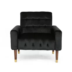 Bourchier Modern Glam Velvet Armchair - Christopher Knight Home -Cozy Living Deals Store GUEST 157c0891 d322 4be6 80fe 1d1b2f7bbb55