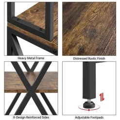 Yaheetech 5-Tier Kitchen Baker's Rack Utility Storage Shelf With 5 Shelves & Adjustable Feet -Cozy Living Deals Store GUEST 15e0ec0d de1c 4fcc b8c5 ce226cfe39bc