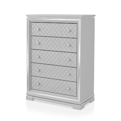 6pc Tenaya Bedroom Set Silver/Gray - HOMES: Inside + Out 20 6pc Tenaya Bedroom Set Silver/Gray - HOMES: Inside + Out - Image 20