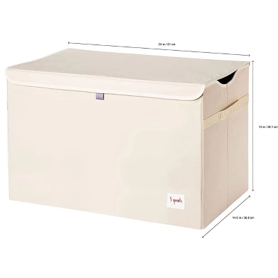 3 Sprouts Childrens Kids Collapsible Toy Chest Storage Organizer Bin For Boys And Girls Playroom Or Nursery, Green Dinosaur (2 Pack) 3 3 Sprouts Childrens Kids Collapsible Toy Chest Storage Organizer Bin For Boys And Girls Playroom Or Nursery, Green Dinosaur (2 Pack) - Image 3