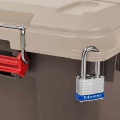 IRIS 82qt Store-It-All Container With Buckles Black/Red -Cozy Living Deals Store GUEST 16bdca7d c328 45b1 93b5 2677b6947036