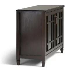 46" Hampshire Solid Wood Low Storage Cabinet Dark Chestnut Brown - WyndenHall 14 46" Hampshire Solid Wood Low Storage Cabinet Dark Chestnut Brown - WyndenHall -Cozy Living Deals Store GUEST 1786ebe5 7a82 48bf a483 1b9e7e873758