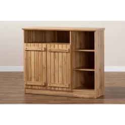 2 Door Eren Farmhouse Wood Dining Room Sideboard Buffet - Baxton Studio -Cozy Living Deals Store GUEST 1858953f 8e14 45de a7bf cf58c6cfb335