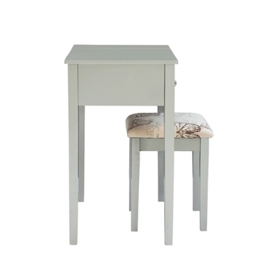 Butterfly Vanity And Stool - Linon 5 Butterfly Vanity And Stool - Linon - Image 5