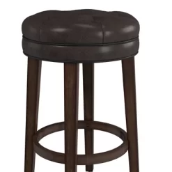 30.5" Krauss Wood Backless Swivel Barstool Charcoal Gray - Hillsdale Furniture -Cozy Living Deals Store GUEST 1882da15 a749 4748 9910 b9df7cc40e30