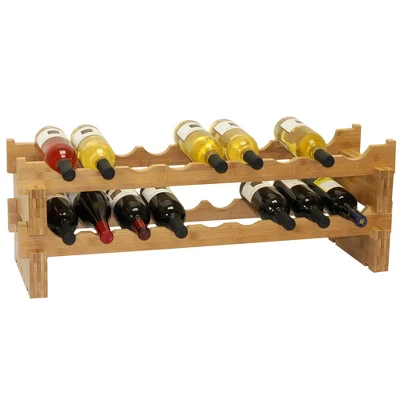 Oceanstar 18-Bottle Stackable Wine Rack 6 Oceanstar 18-Bottle Stackable Wine Rack - Image 6