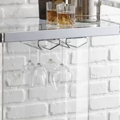Aerin Server Cart Acrylic And Chrome - Steve Silver 5 Aerin Server Cart Acrylic And Chrome - Steve Silver -Cozy Living Deals Store GUEST 18fba4c0 95ba 4ff4 b48e 7bd84edca00c